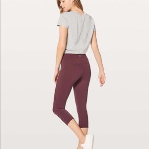 Lululemon In Movement Crop Pants